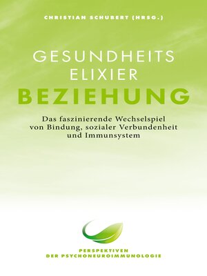 cover image of Gesundheitselixier Beziehung